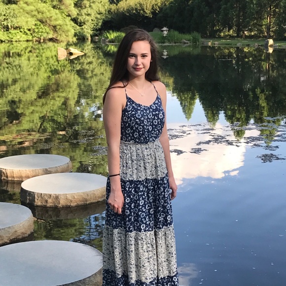 Lucky Brand maxi sundress Sz small - Picture 6 of 7